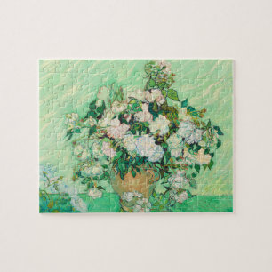 Puzzle Vincent Van Gogh Vase avec roses roses roses roses