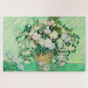 Puzzle Vincent Van Gogh Vase avec roses roses roses roses