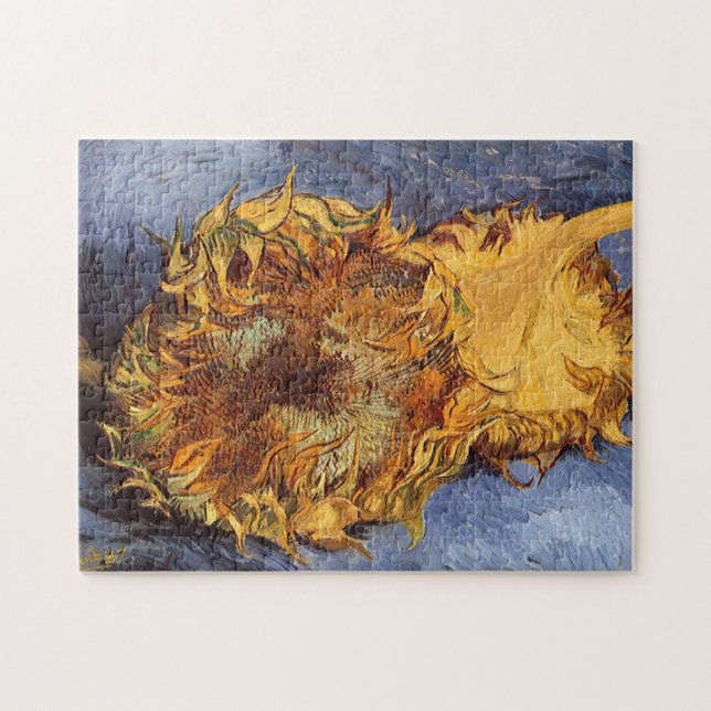Puzzle Vincent van Gogh - Vie morte : Deux tournesols cou (Horizontal)