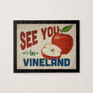 Puzzle Vineland New Jersey Apple - Vintage voyage