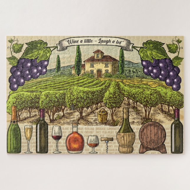 Puzzle Vineyard (Horizontal)