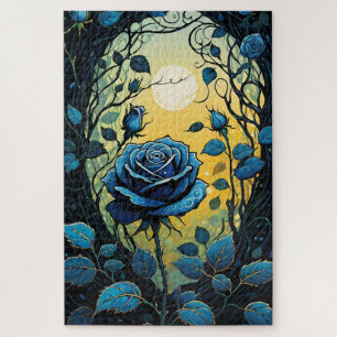 Puzzle Vins Roses bleus 2