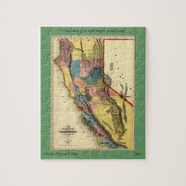 Puzzle Vintage 1851 (Vertical)
