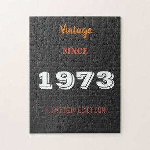 Puzzle Vintage 1973 édition limitée 50e anniversaire