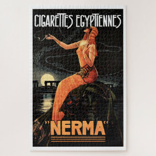 Puzzle Vintage Art Deco Egyptian Ad