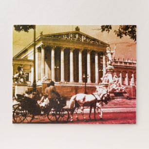Puzzle Vintage Autriche parlement de Vienne