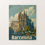 Puzzle Vintage Barcelona Sagrada Familia<br><div class="desc">"Vous pouvez vous déplacer dans les rues enchanteresses de Barcelone avec notre Puzzle Vintage avec l'emblématique Sagrada Familia. Ce cliché intemporel capture les détails complexes et la merveille architecturale de ce chef-d'oeuvre. Que vous soyez un passionné de voyage ou un amateur d'art, envoyez un morceau du charme de Barcelone ou...</div>
