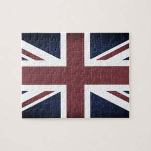 Puzzle Vintage British Flag et UK Union Jacks/fans sporti