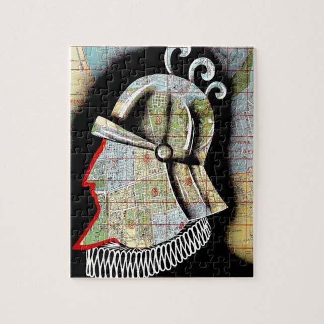 Puzzle Vintage Chili Santiago Voyage (Vertical)