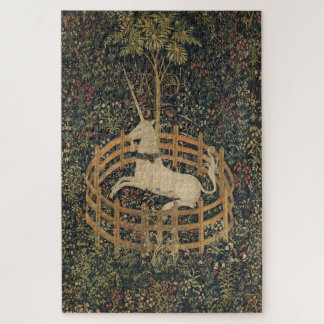 Puzzle Vintage clôturé en peinture Unicorn (1505)