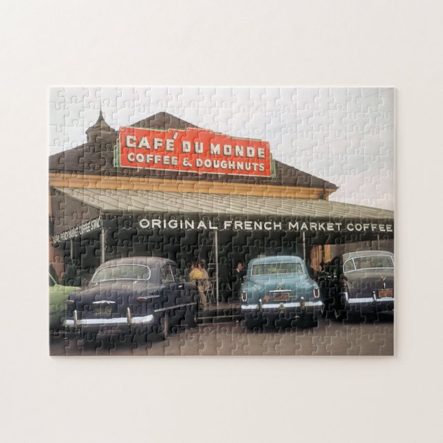 Puzzle Vintage Coffee Stand, New Orleans (Horizontal)