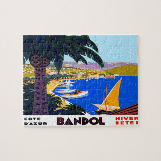 Puzzle Vintage Côte d'Azur