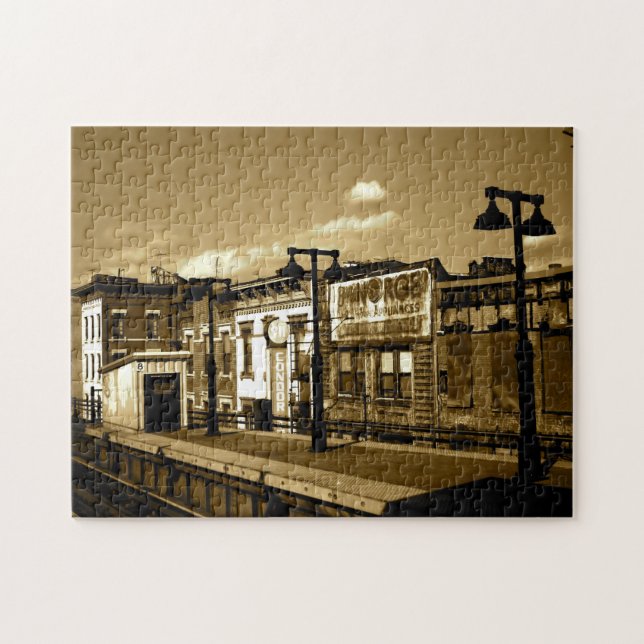 Puzzle vintage de Brooklyn (Horizontal)