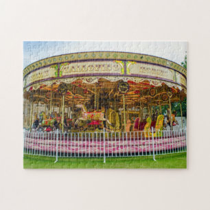 Puzzle vintage de carrousel
