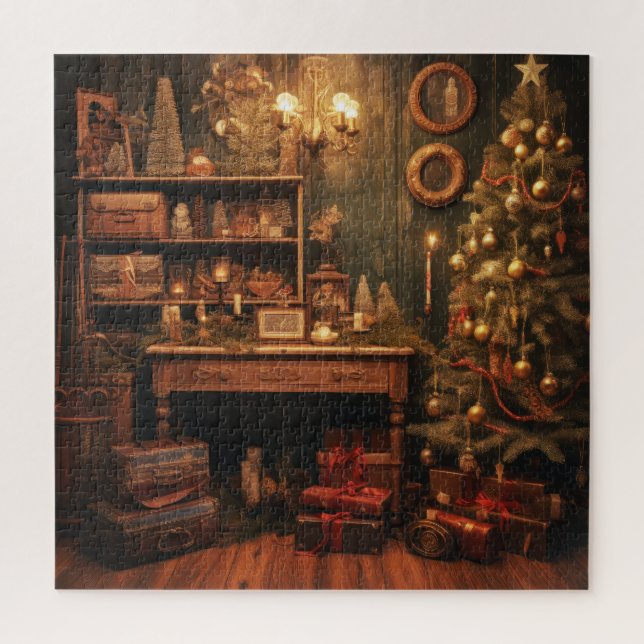 Puzzle Vintage de Noël (Vertical)