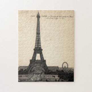 Puzzle vintage de Tour Eiffel