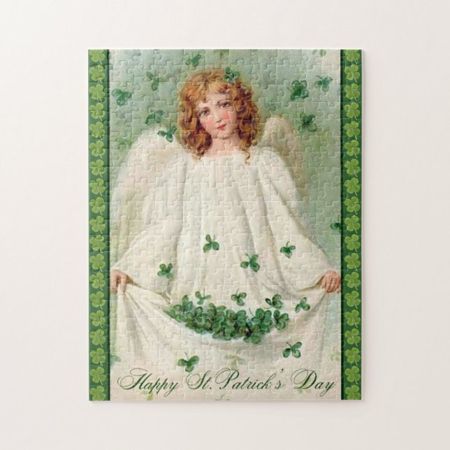 Puzzle vintage du jour de St Patrick (Vertical)