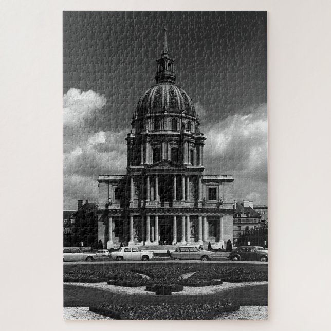Puzzle Vintage France Paris Eglise Saint Louis Invalides (Vertical)