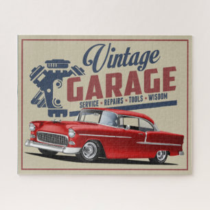 Puzzle Vintage Garage 1955