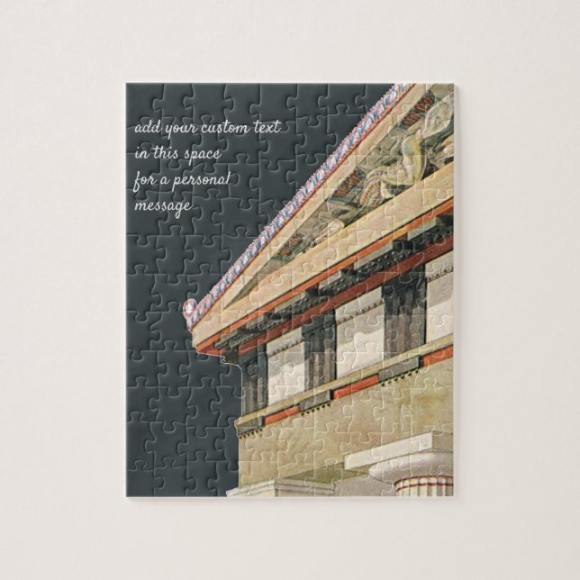 Puzzle Vintage Greek Architecture, Temple of Athena (Vertical)