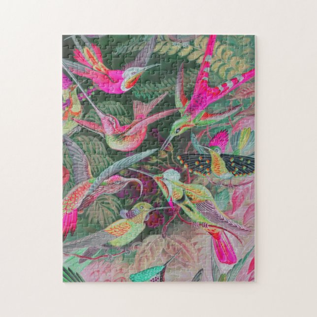 Puzzle Vintage Haeckel Hummingbirds (Vertical)
