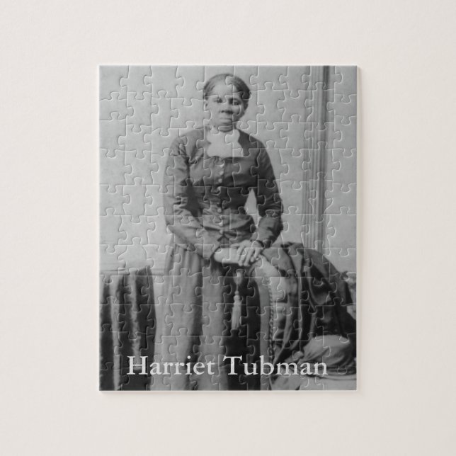 Puzzle Vintage Harriet Tubman Portrait Histoire américain (Vertical)