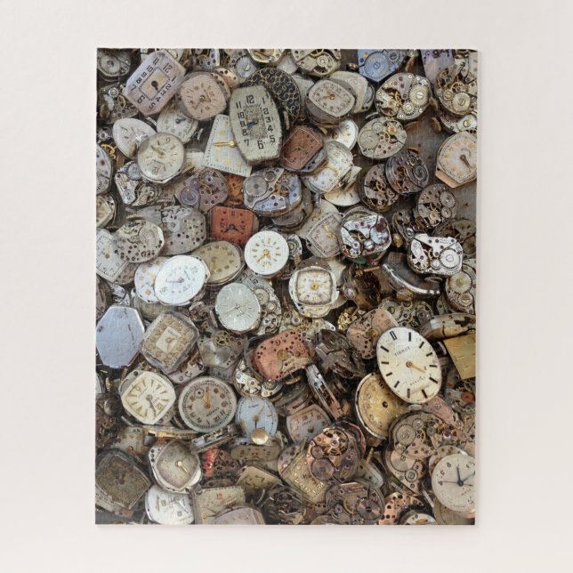 Puzzle Vintage Horloge antique (Vertical)