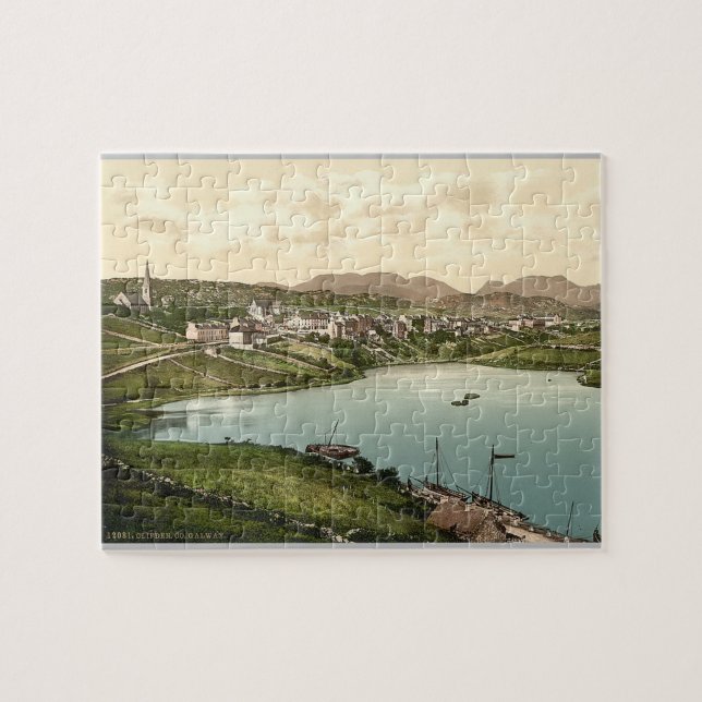 Puzzle Vintage Ireland c1900, Clifden Galway (Horizontal)