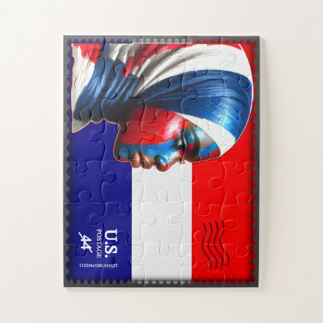 Puzzle Vintage L'Amerique - Mslm (Vertical)