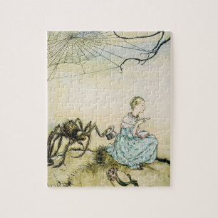 Puzzle Vintage Little Miss Muffet par Arthur Rackham