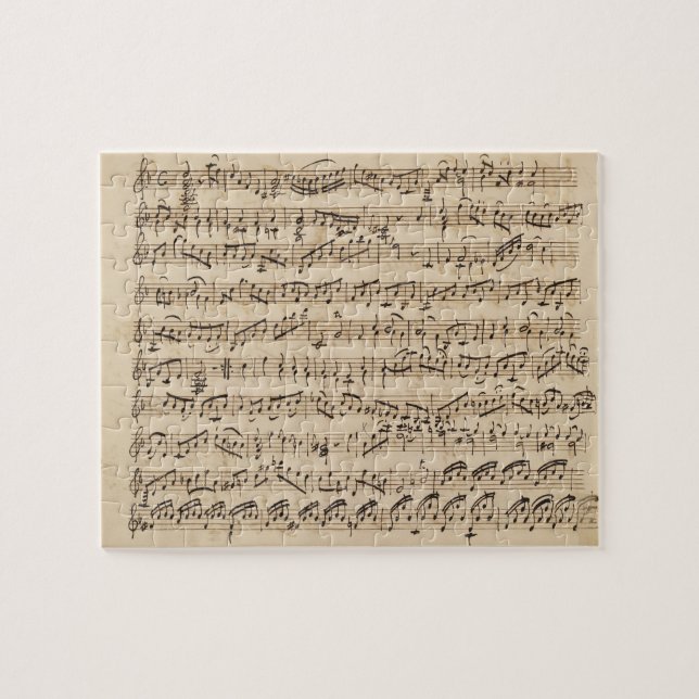 Puzzle Vintage manuscrit (Horizontal)