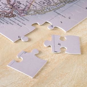 Puzzle Vintage Map of New Jersey