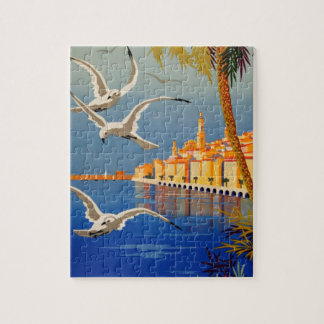 Puzzle Vintage Menton CoTe D'azur