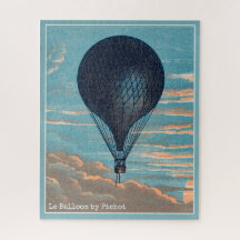 Vintage Montgolfière Ciel Le Balloon Pichot