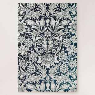 Puzzle Vintage motif floral, William Morris
