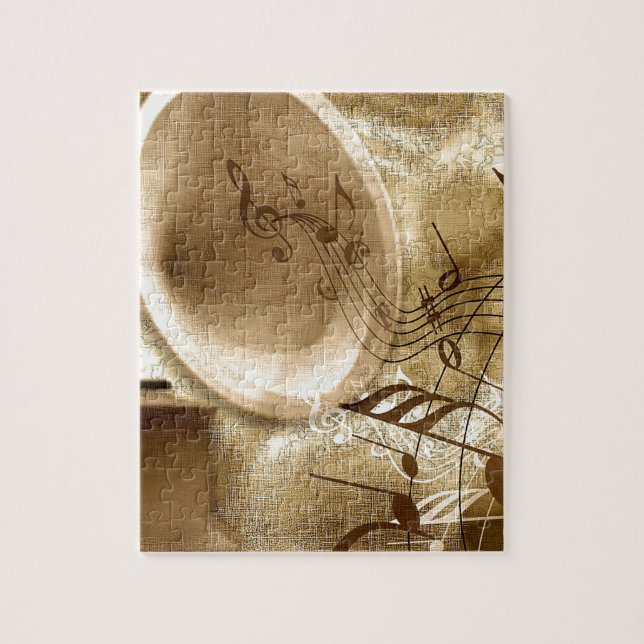 Puzzle Vintage music (Vertical)