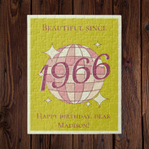 Vintage né en 1966 59e 60e anniversaire