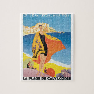 Puzzle Vintage Paris Lyon Méditerranée Travel