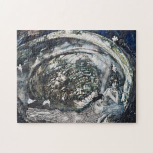 Puzzle Vintage "Perle" - Art féminin par Mikhail Vrubel