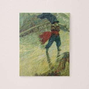 Puzzle Vintage Pirate, le Hollandais volant par Howard Py