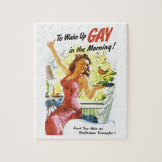 Puzzle Vintage "Réveiller Gay"
