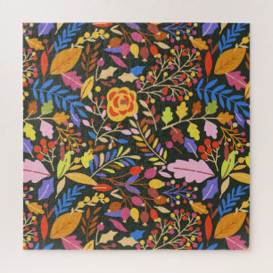 Puzzle Vintage Rustique Automne Jardin botanique d'automn