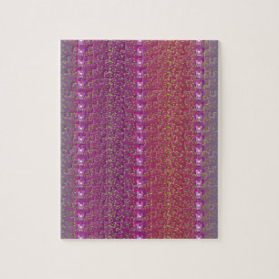 Puzzle Vintage Sunset Floral Violets fond d'écran motif