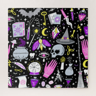 Puzzle Vintage tartan brun-orange.