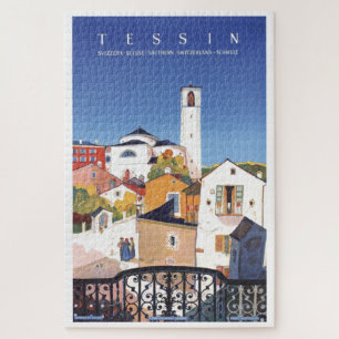 Puzzle Vintage Tessin Tessin Canton Suisse