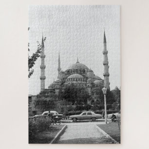 Puzzle Vintage Turquie Istanbul La Mosquée Bleue
