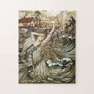 Puzzle Vintage Undine par Arthur Rackham