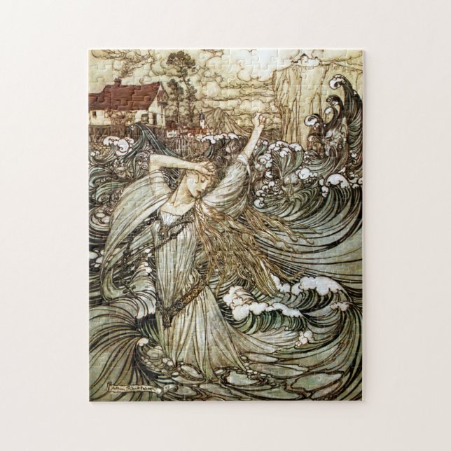 Puzzle Vintage Undine par Arthur Rackham (Vertical)