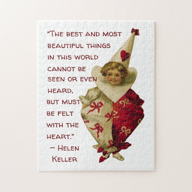 Puzzle vintage Valentine (Vertical)