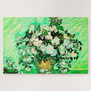 Puzzle Vintage Vincent Van Gogh Roses (1890)